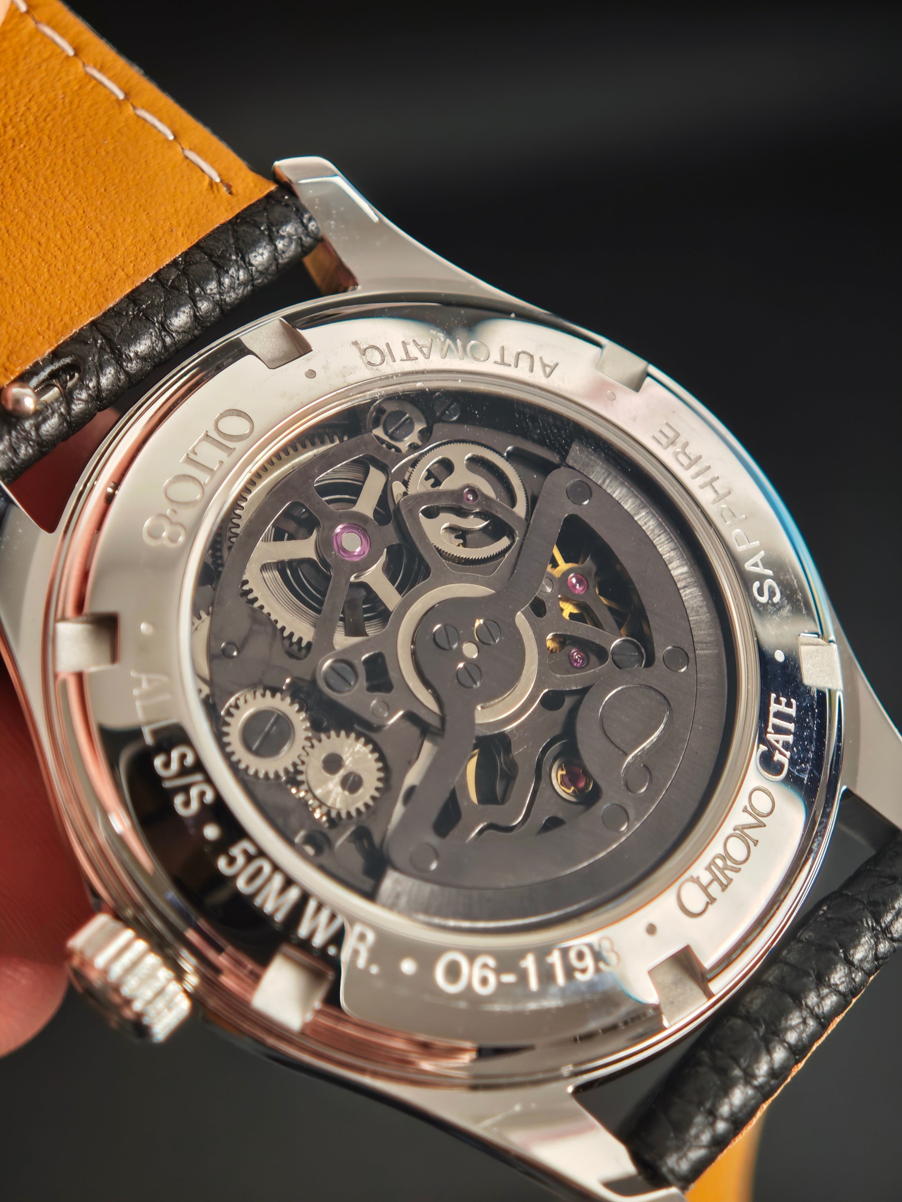 OLTO-8 Chrono Gate Jumping 24 Hours (Open Caseback)