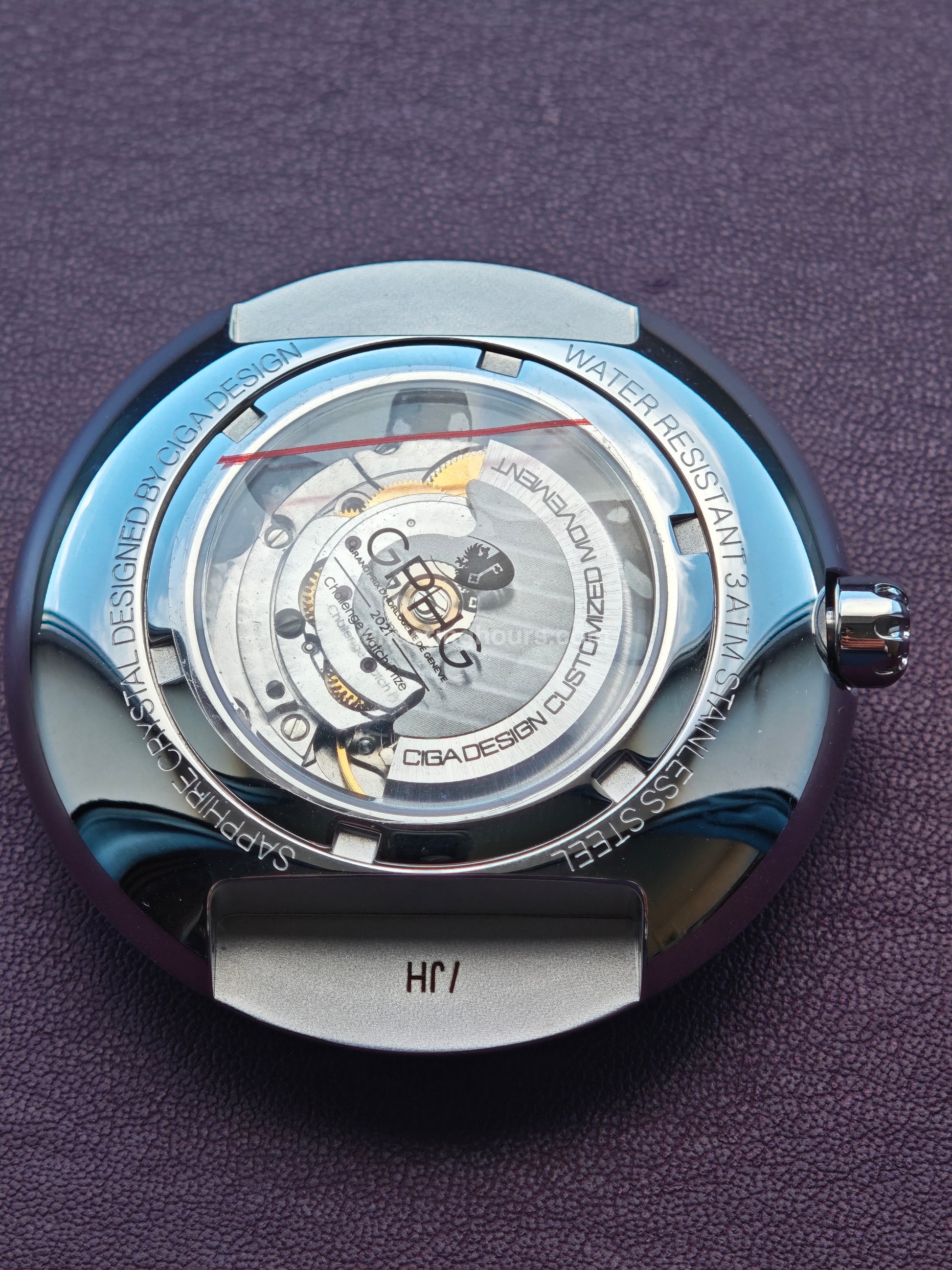 CIGA design Watch Blue Planet GPHG Award Steel version