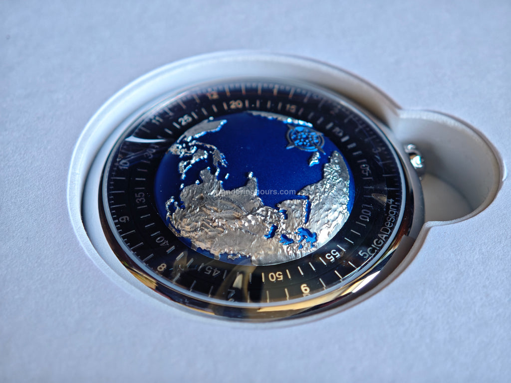 CIGA design Watch Blue Planet GPHG Award Steel version