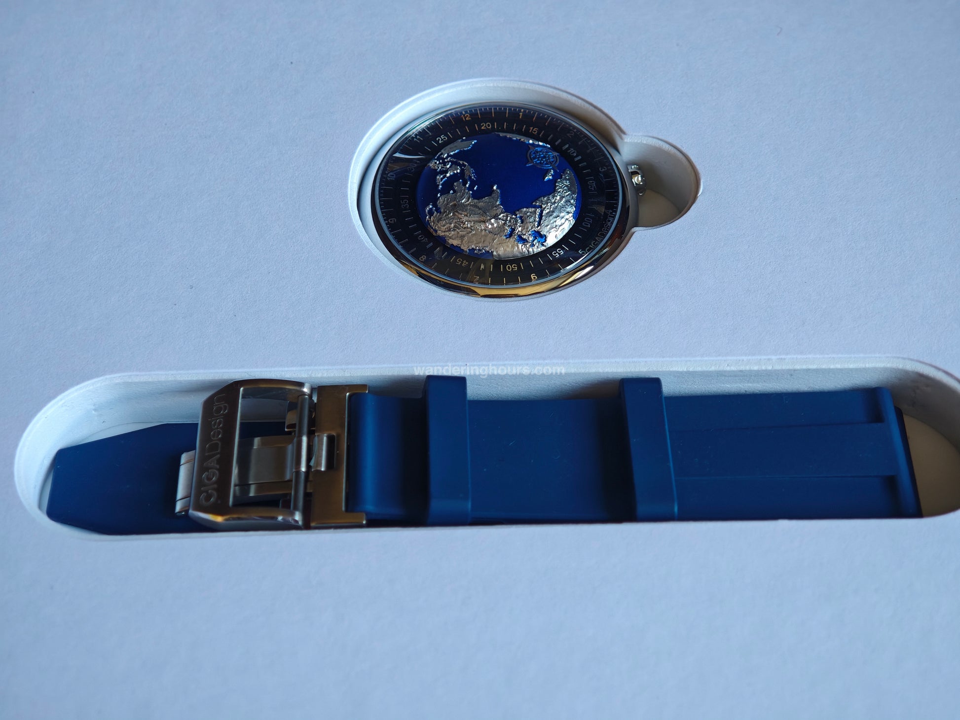 CIGA design Watch Blue Planet GPHG Award Steel version