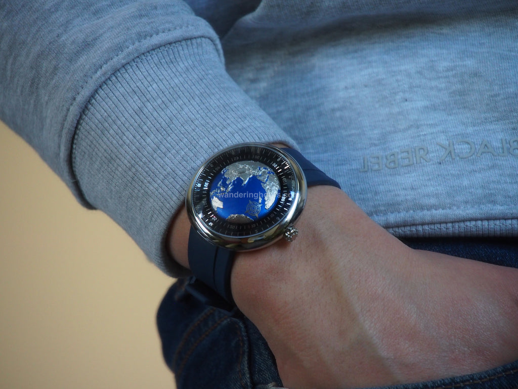 CIGA design Watch Blue Planet GPHG Award Steel version