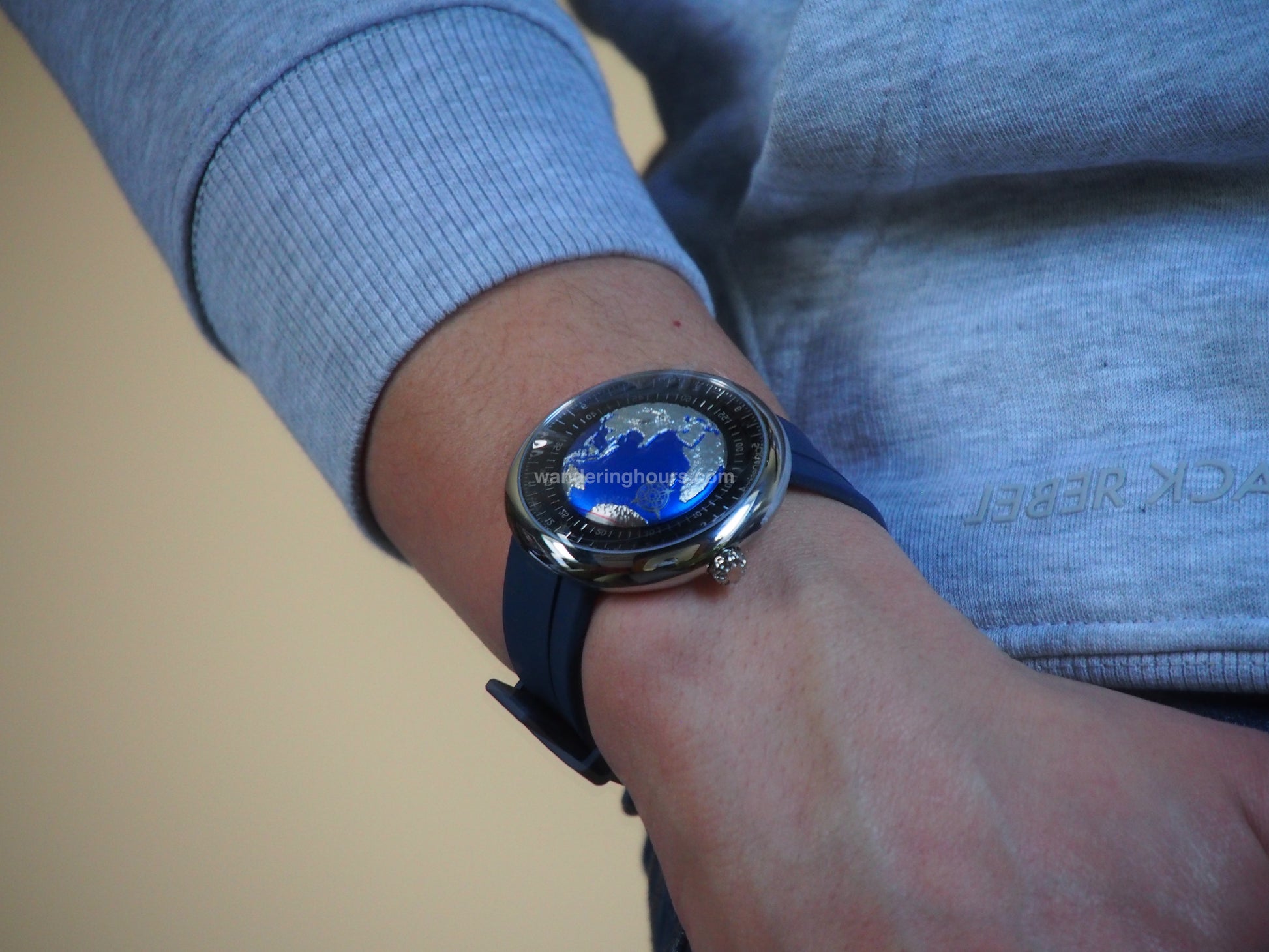 CIGA design Watch Blue Planet GPHG Award Steel version