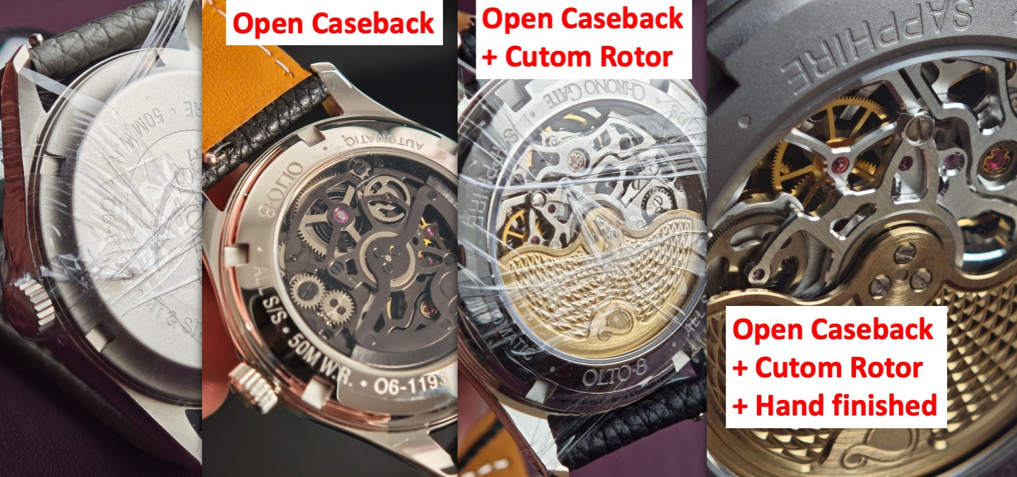 OLTO-8 Chrono Gate Jumping 24 Hours (Open Caseback)