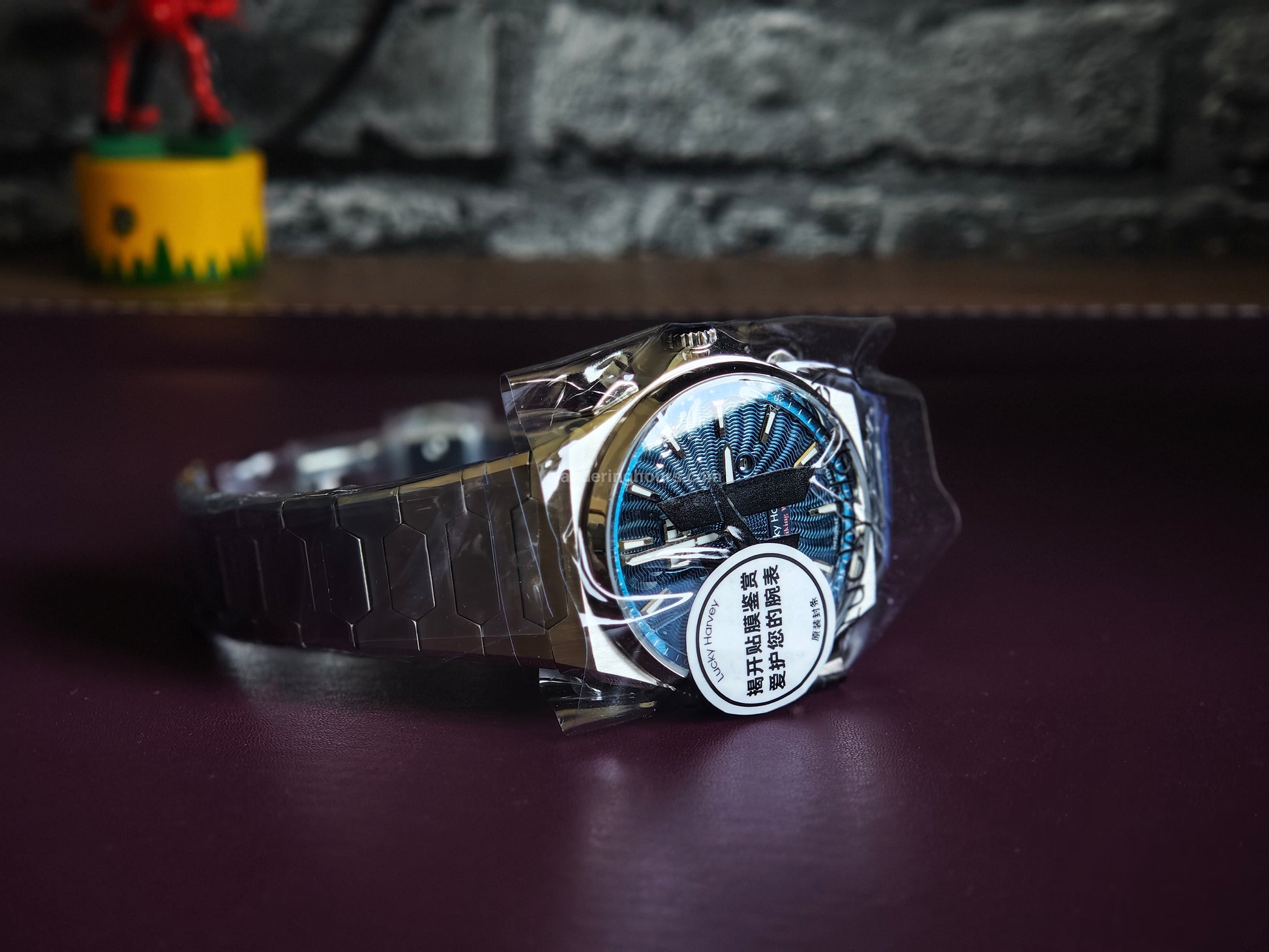 Lucky Harvey Sound Of Nature New Guilloché Dial Chiming Watch Ocean Blue