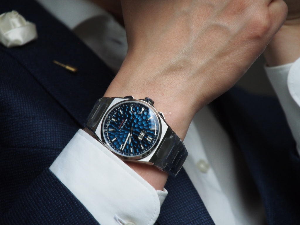 Lucky Harvey Sound Of Nature New Hammer Dial Chiming Watch Blue