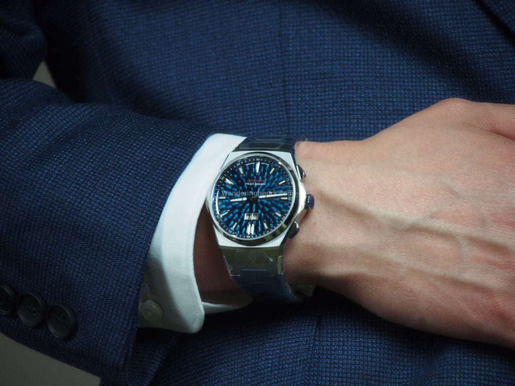 Lucky Harvey Sound Of Nature New Hammer Dial Chiming Watch Blue