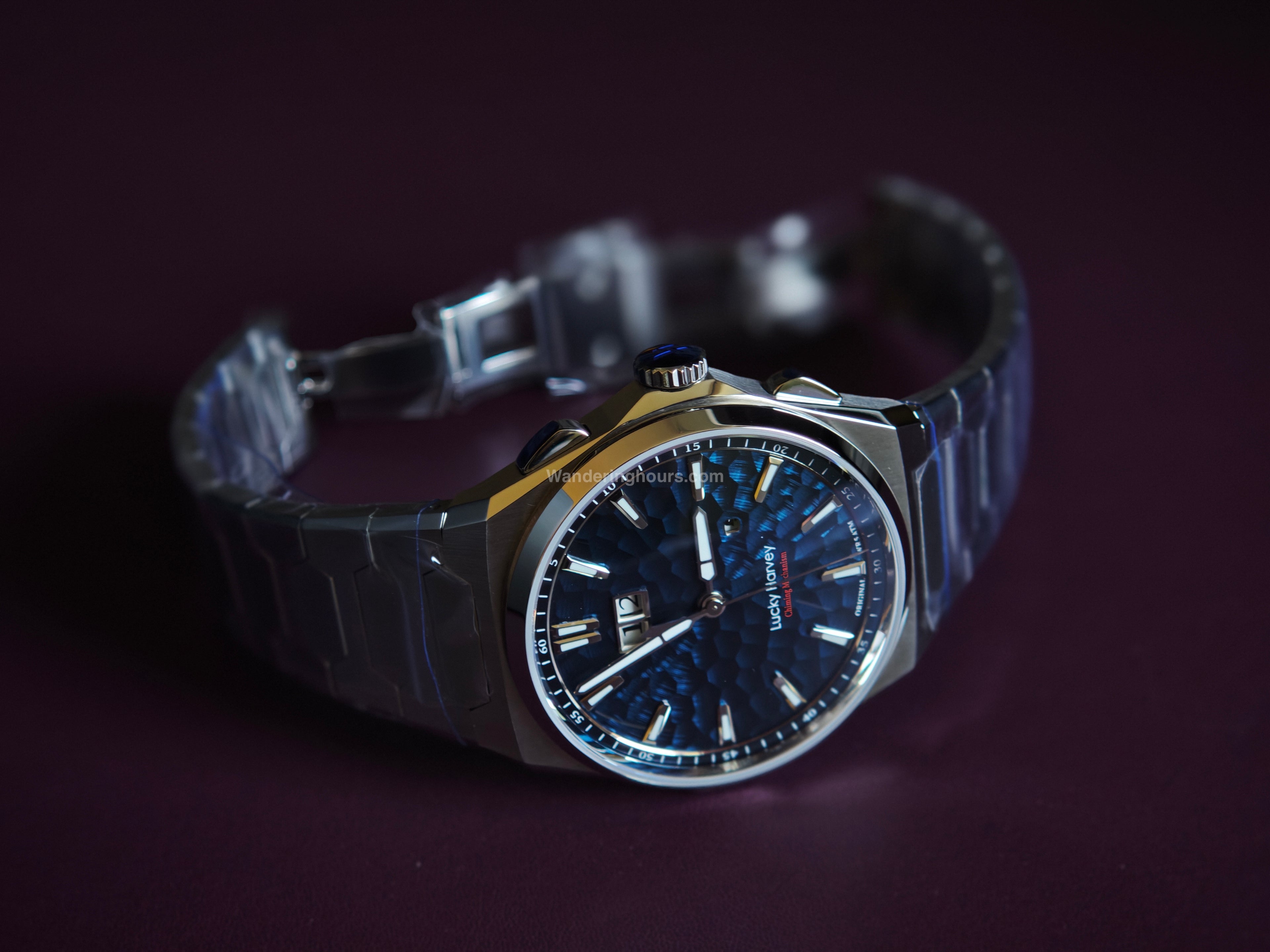 Lucky Harvey Sound Of Nature Hammer Dial Ocean Blue