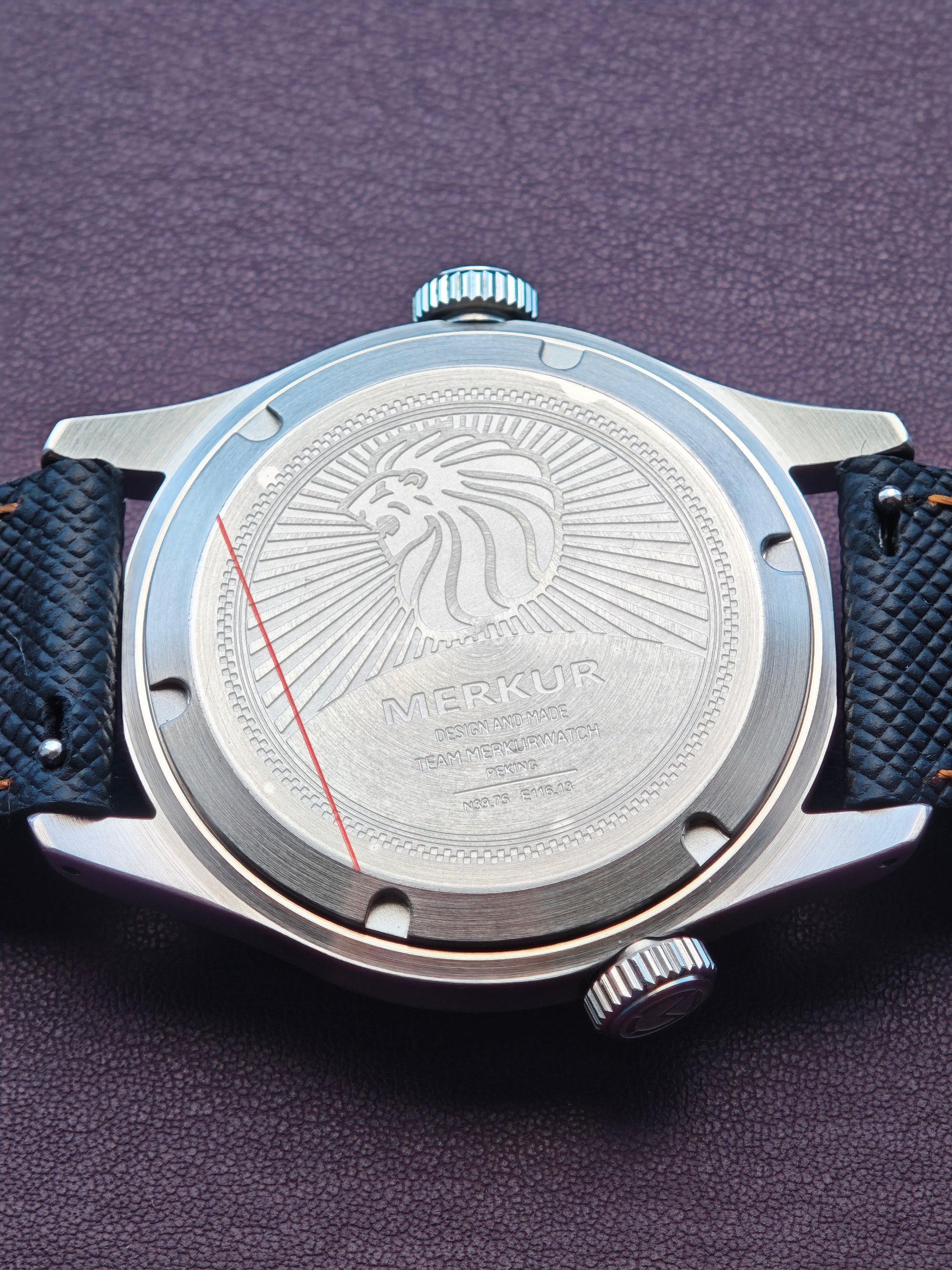Merkur Universal Time Watch World Time complication