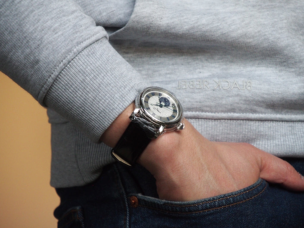Sugess MoonPhase Master Automatic Wave Dial