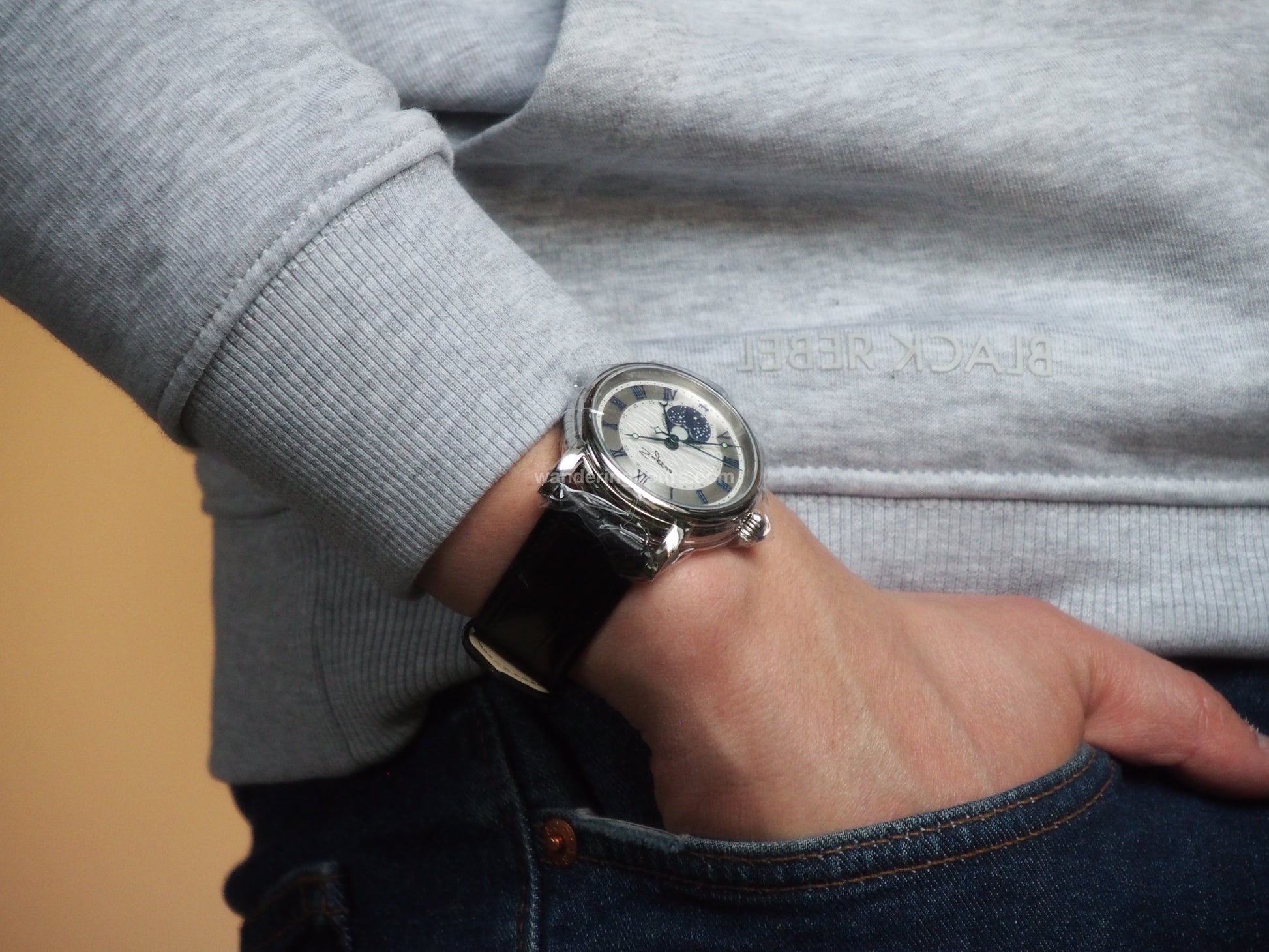 Sugess MoonPhase Master Automatic Wave Dial