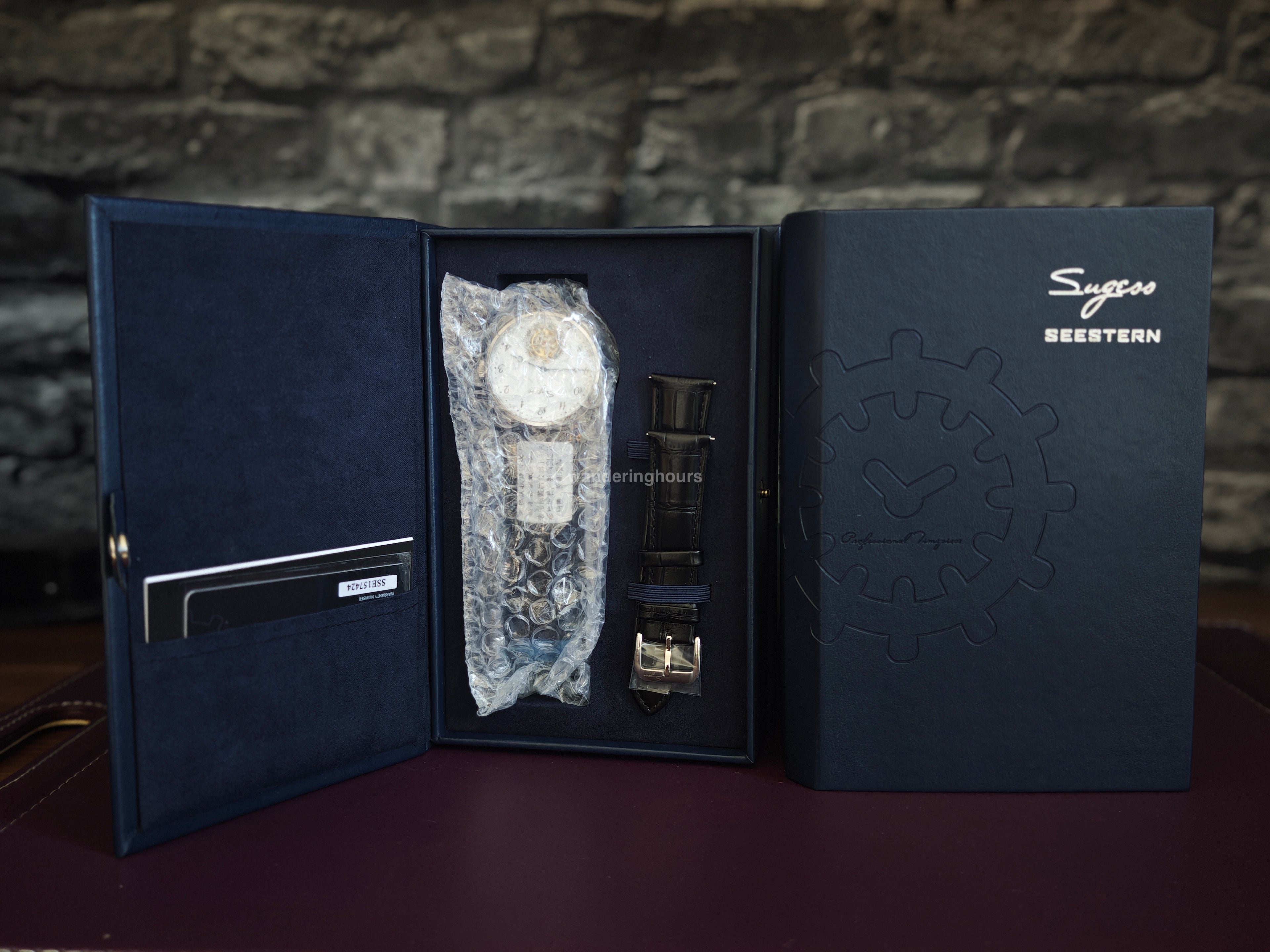 Sugess Tourbillon Master SU8230SW White Dial