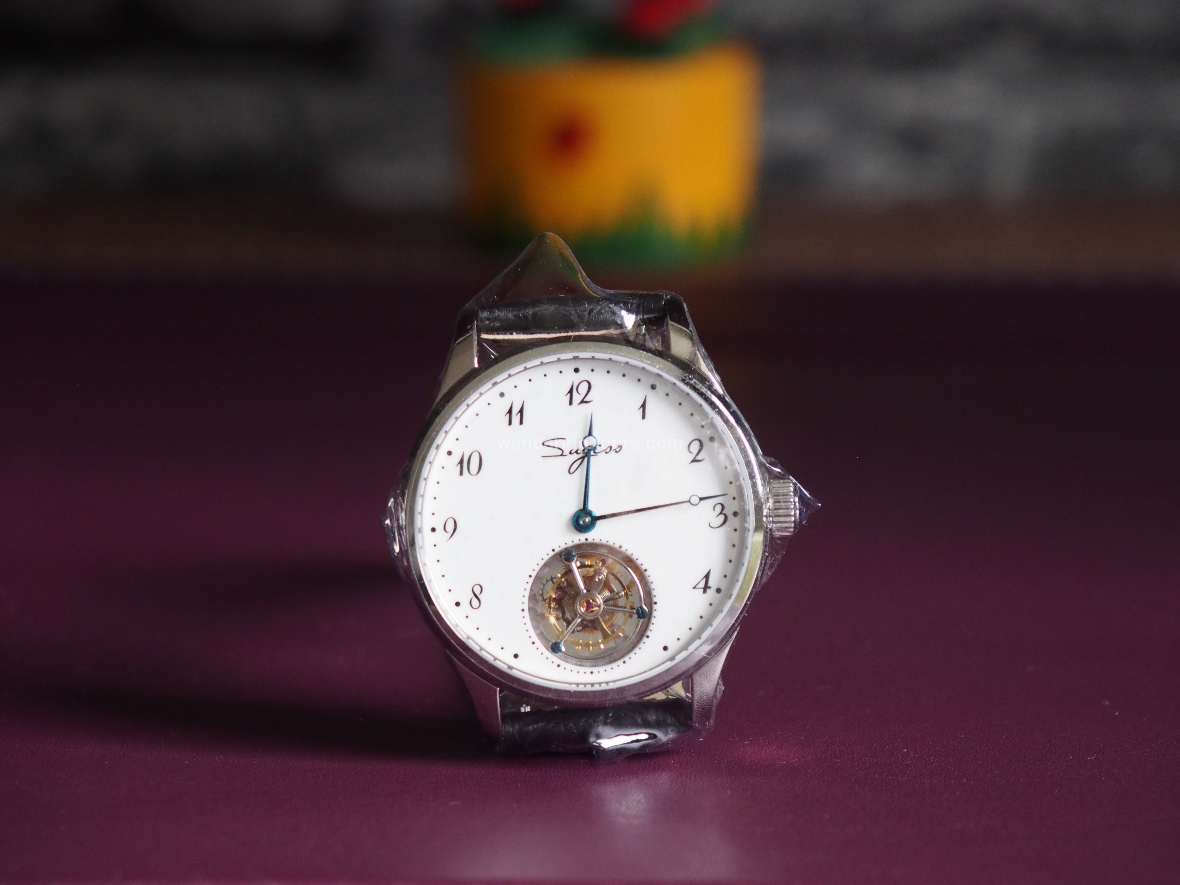 Sugess Tourbillon Master SU8230SW White Dial