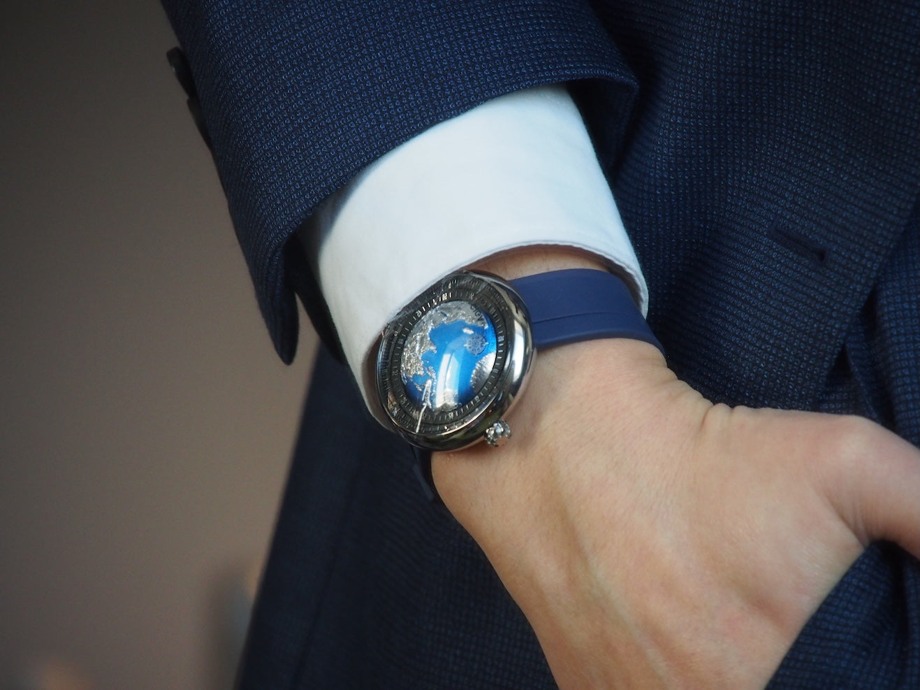 CIGA Design Blue Planet Gen II (43mm Titanium) U038-SU01-6U