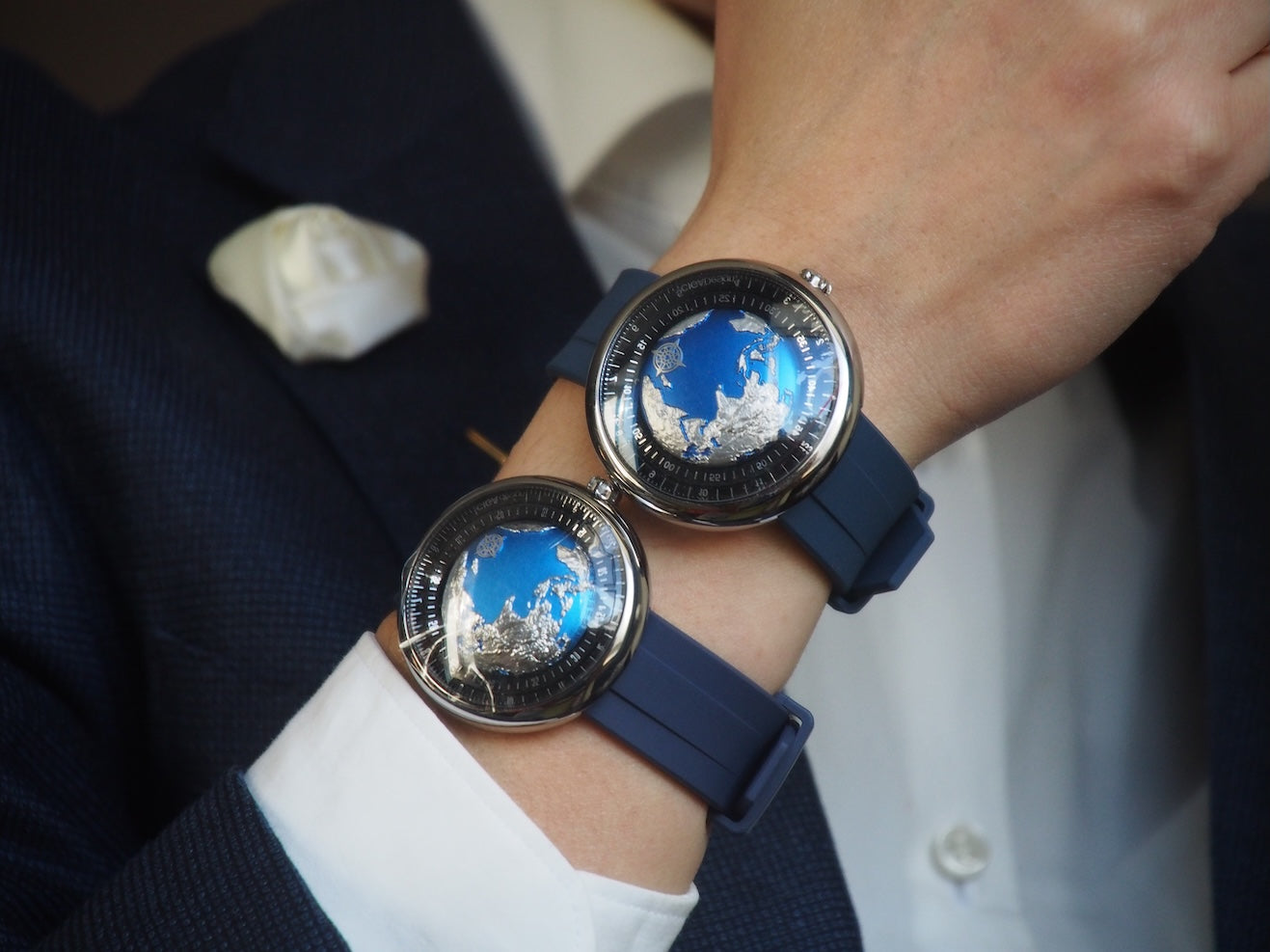 CIGA Design Blue Planet Gen II (43mm Titanium) U038-SU01-6U