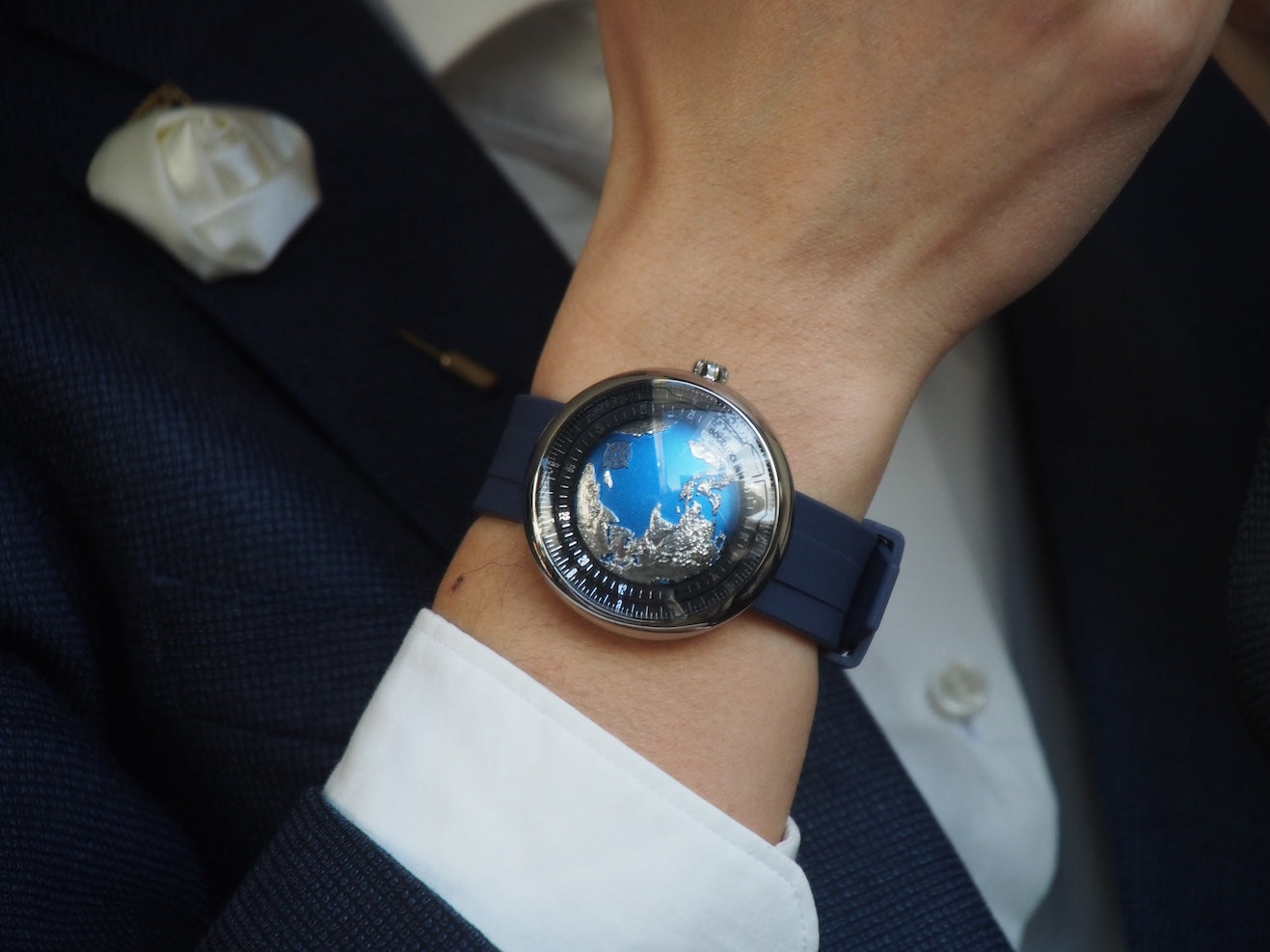 CIGA Design Blue Planet Gen II (43mm Titanium) U038-SU01-6U
