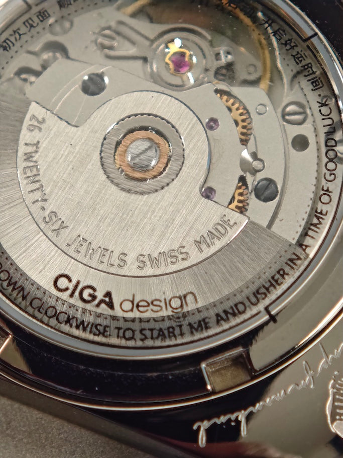 CIGA Design Moon Walker Swiss Movement
