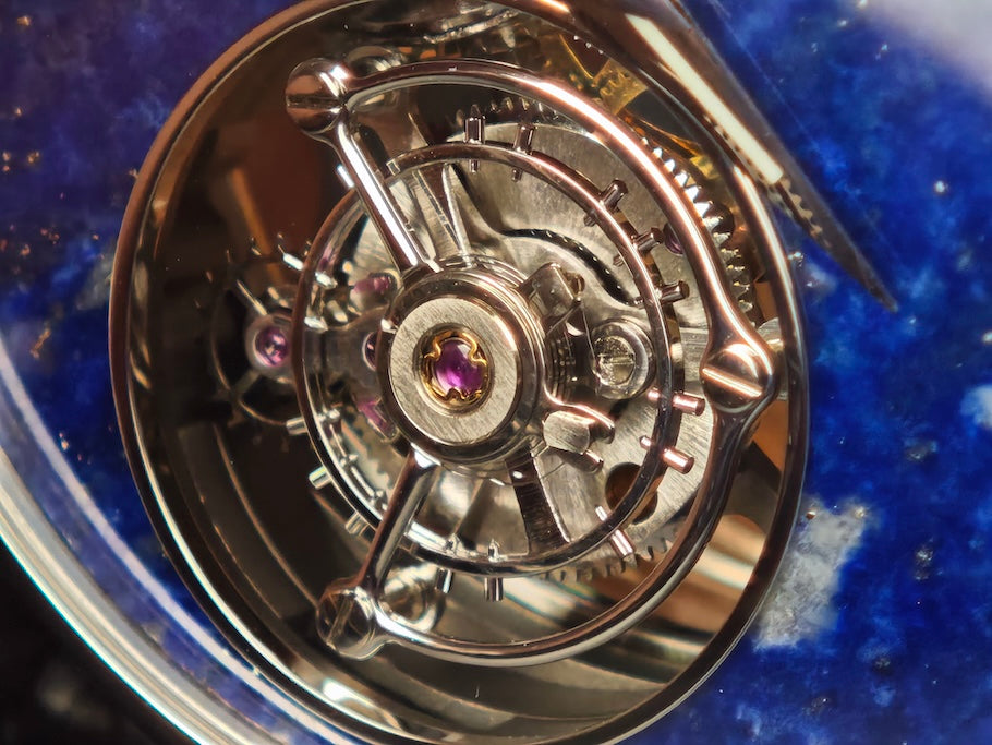 Merkur Tourbillon Natural Stone Dial