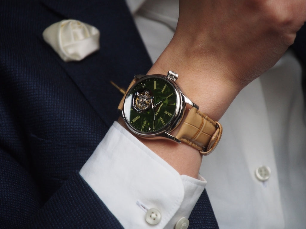 Merkur Tourbillon Glass Transparent Dial