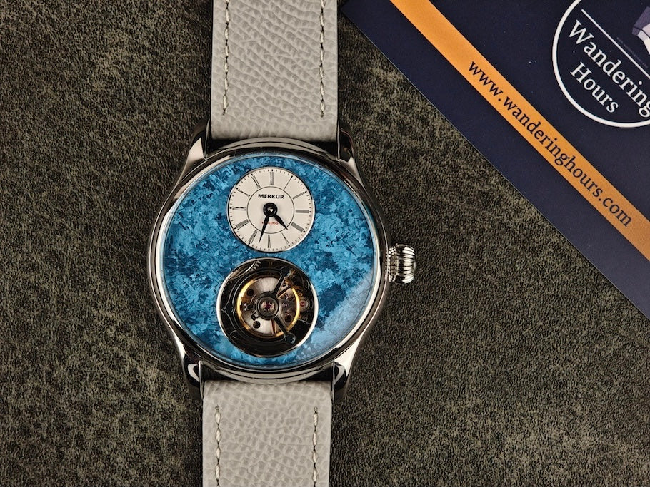 Merkur Tourbillon Ice Flower Dial