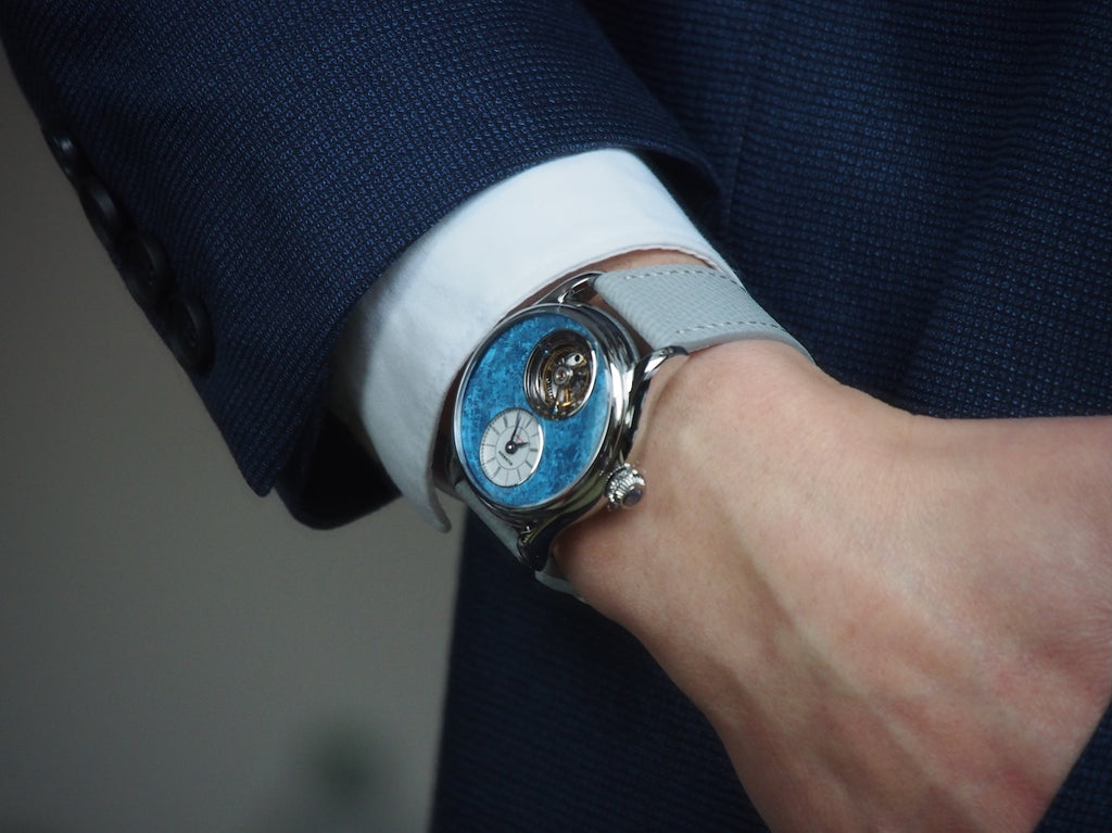 Merkur Tourbillon Ice Flower Dial
