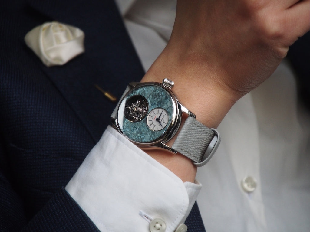 Merkur Tourbillon Ice Flower Dial
