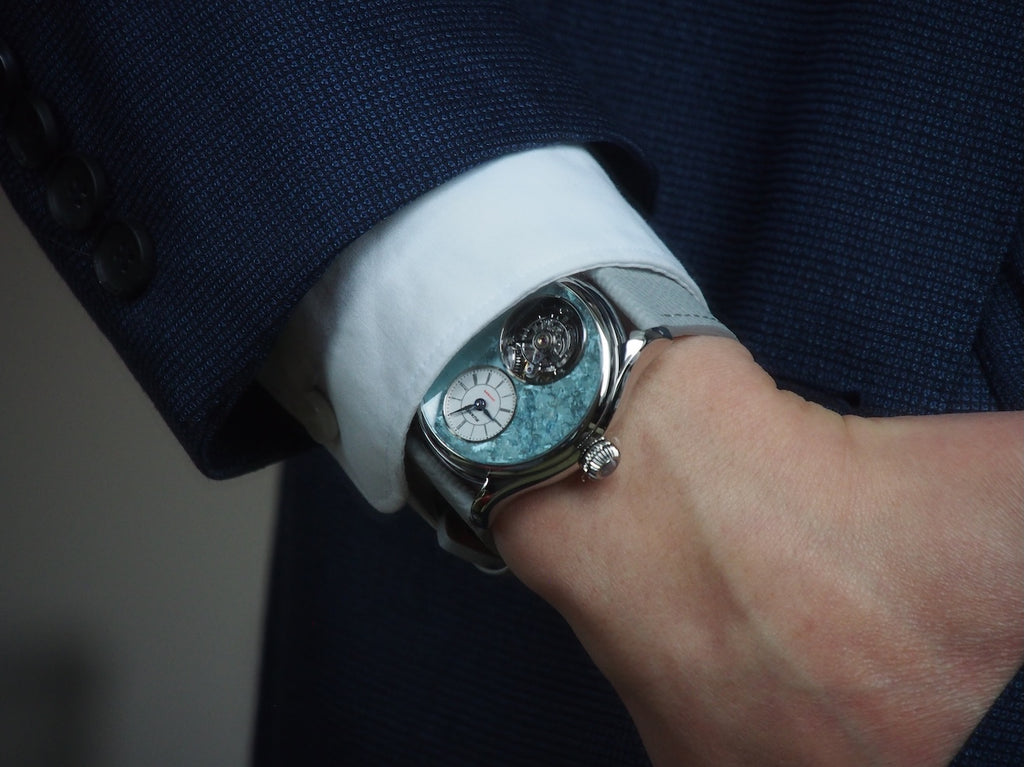 Merkur Tourbillon Ice Flower Dial