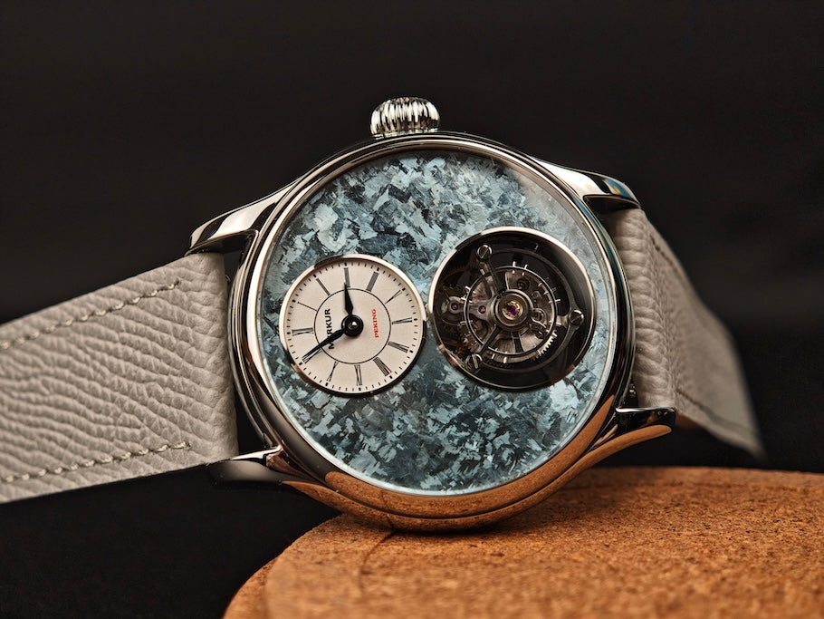 Merkur Tourbillon Ice Flower Dial