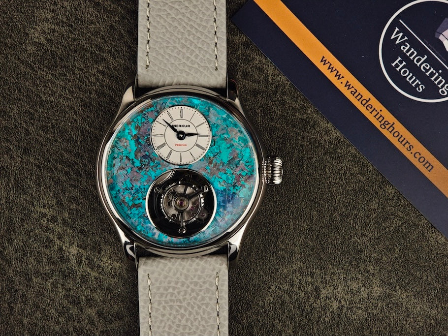Merkur Tourbillon Ice Flower Dial