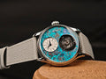 Merkur Tourbillon Ice Flower Meteorite Dial