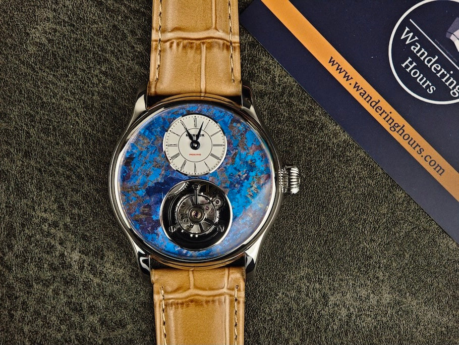 Merkur Tourbillon Ice Flower Dial