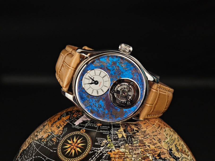 Merkur Tourbillon Ice Flower Dial