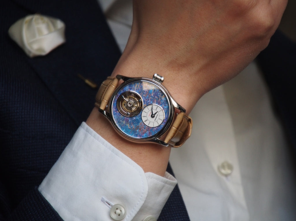 Merkur Tourbillon Ice Flower Dial