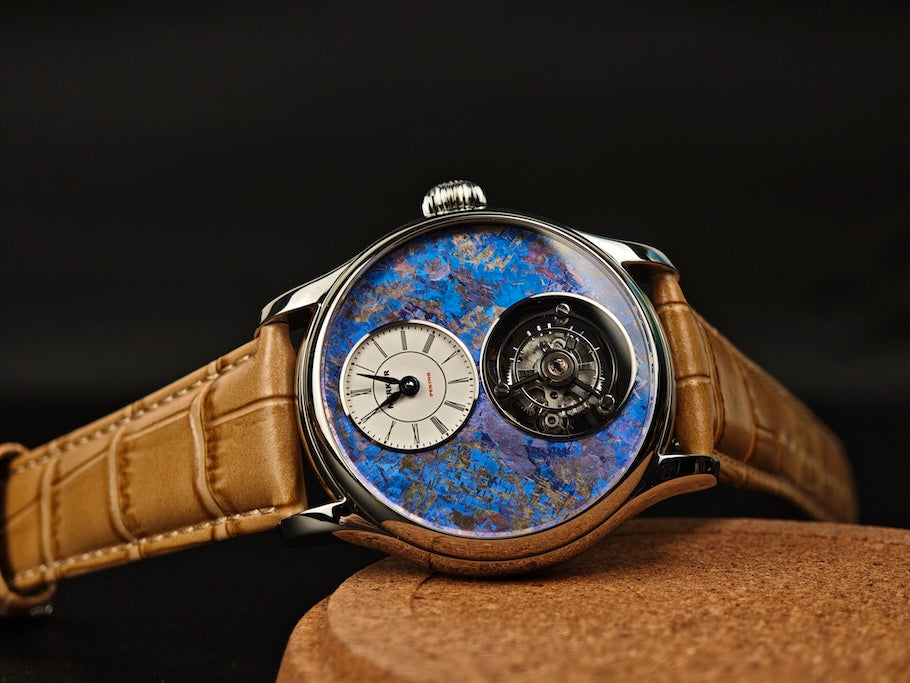 Merkur Tourbillon Ice Flower Dial