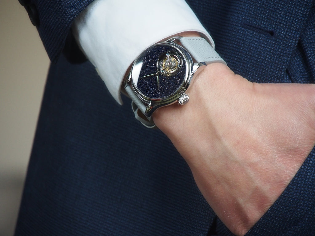Merkur Tourbillon Natural Stone Dial