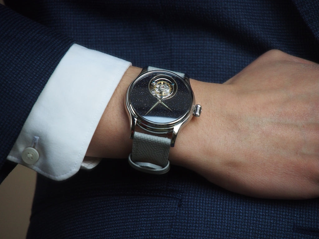 Merkur Tourbillon Natural Stone Dial