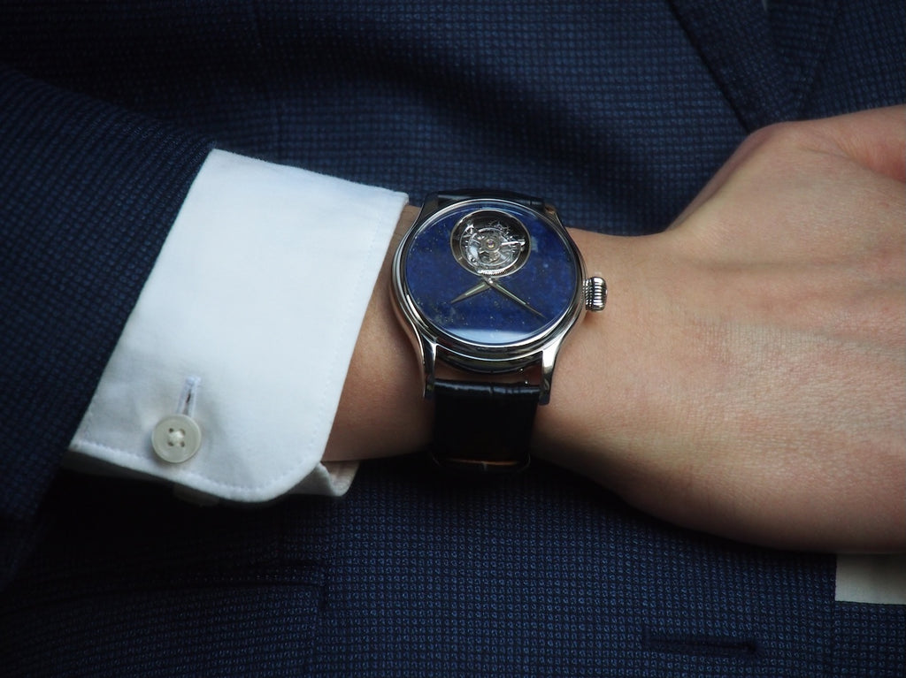 Merkur Tourbillon Natural Stone Dial