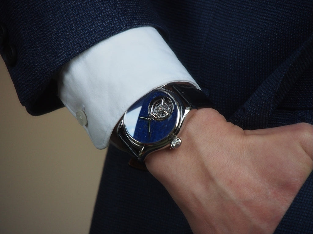 Merkur Tourbillon Natural Stone Dial