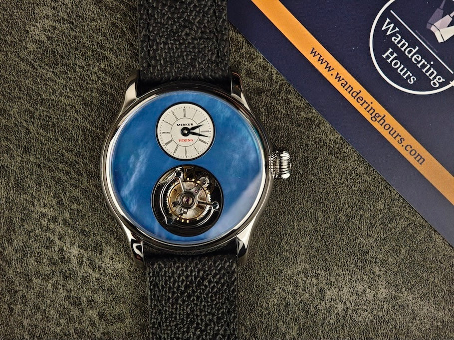 Merkur Tourbillon Mother of Pearl Dial