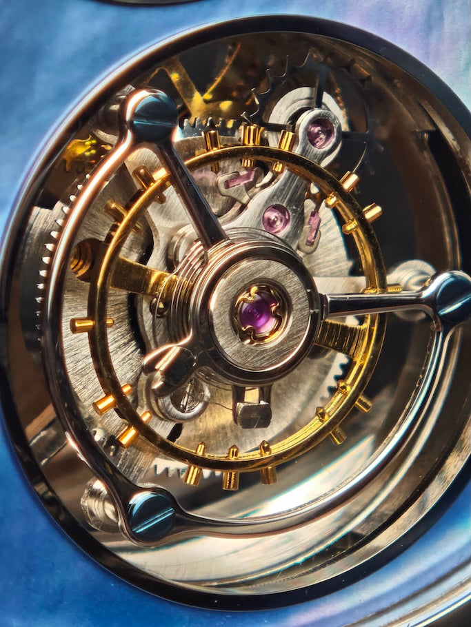 Merkur Tourbillon Mother of Pearl Dial