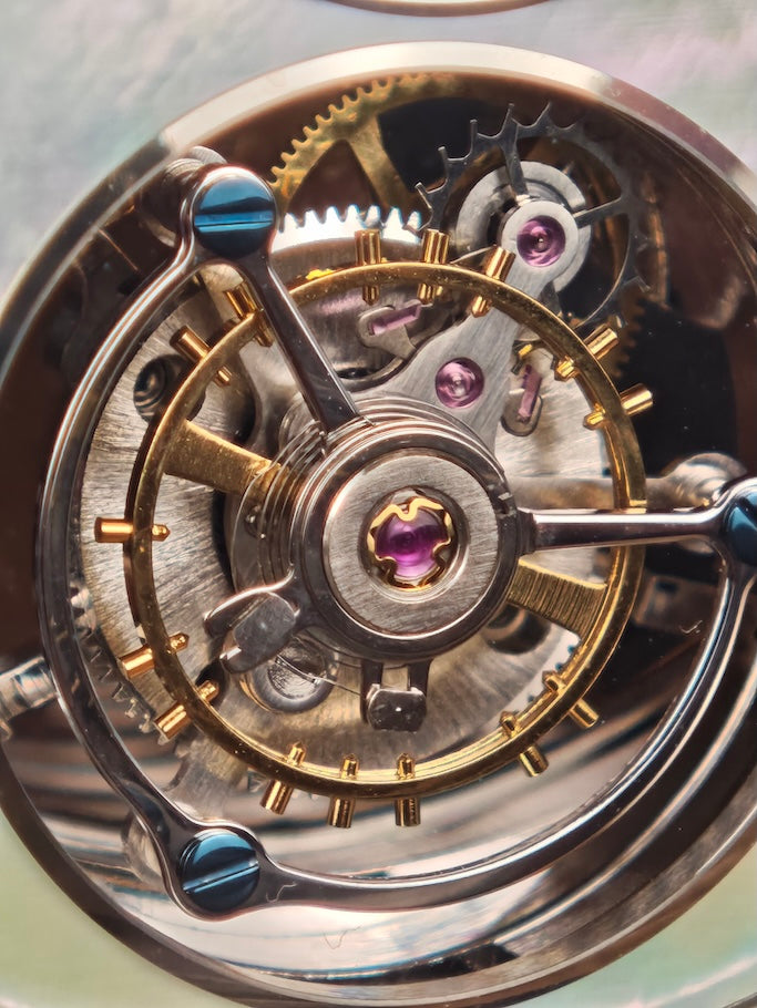 Merkur Tourbillon Mother of Pearl Dial