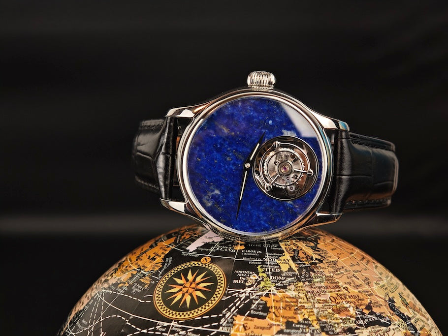 Merkur Tourbillon Natural Stone Dial
