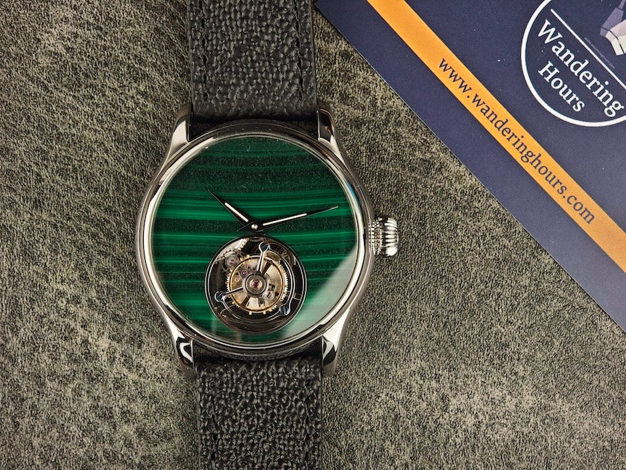Merkur Tourbillon Natural Stone Dial