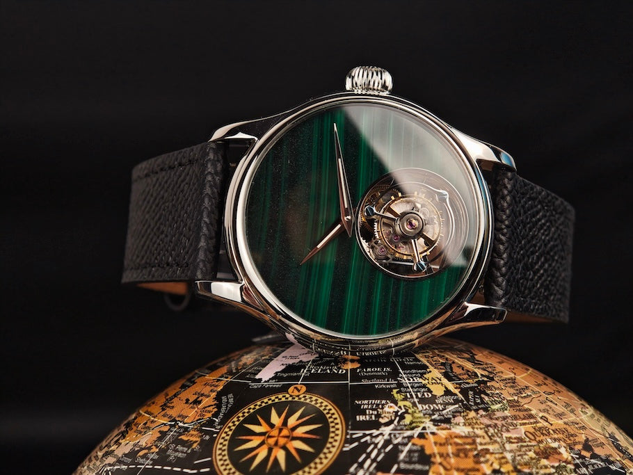 Merkur Tourbillon Natural Stone Dial