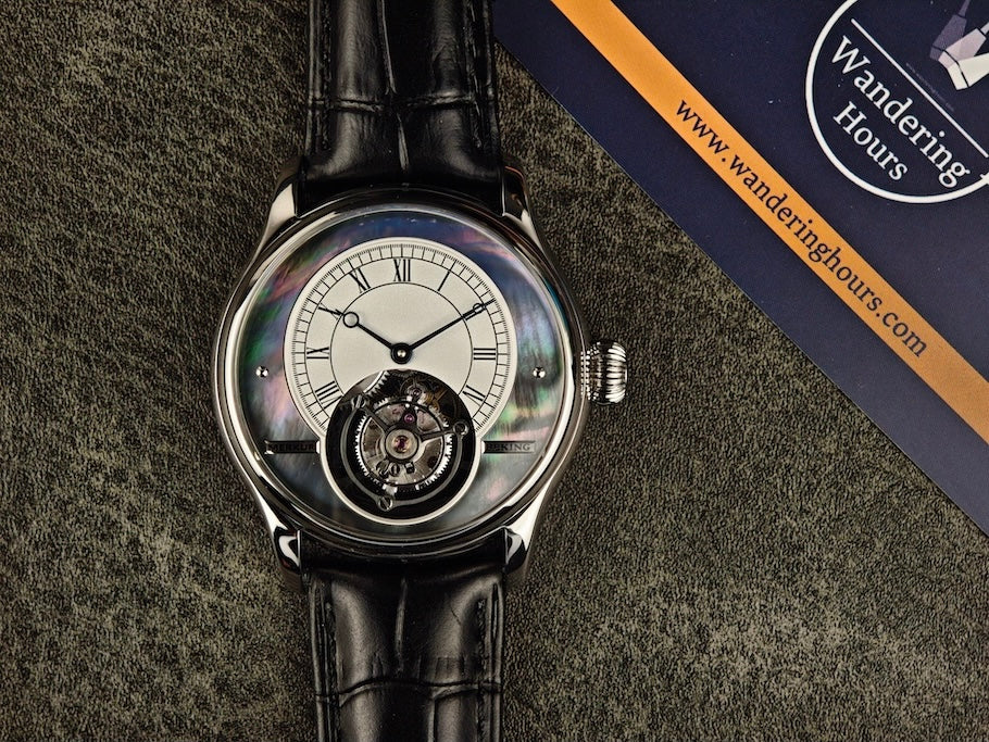 Merkur Tourbillon Pearl Dial
