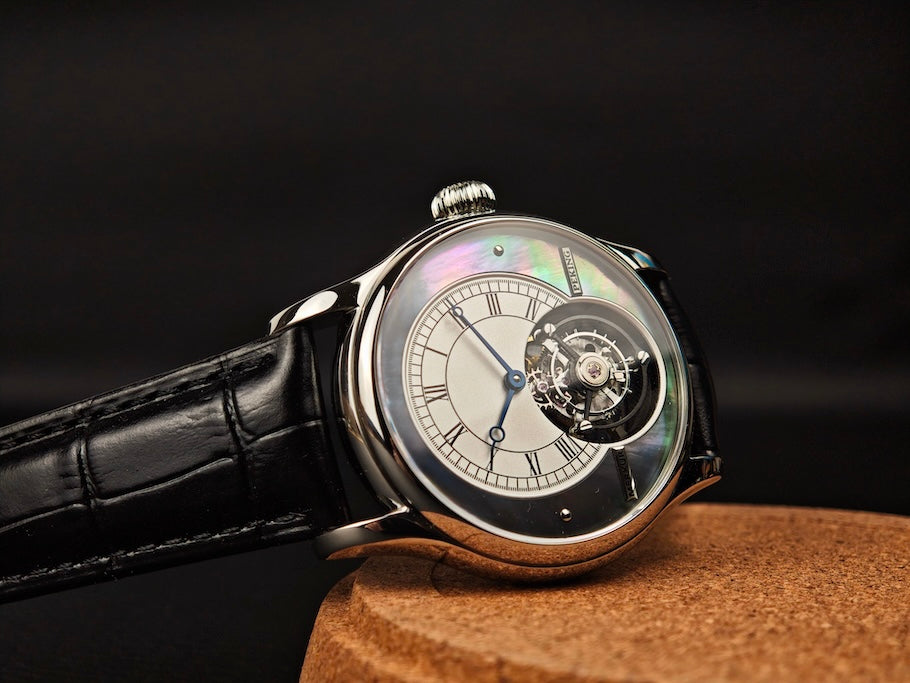Merkur Tourbillon Pearl Dial
