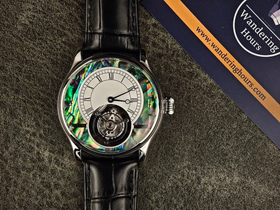 Merkur Tourbillon Pearl Dial