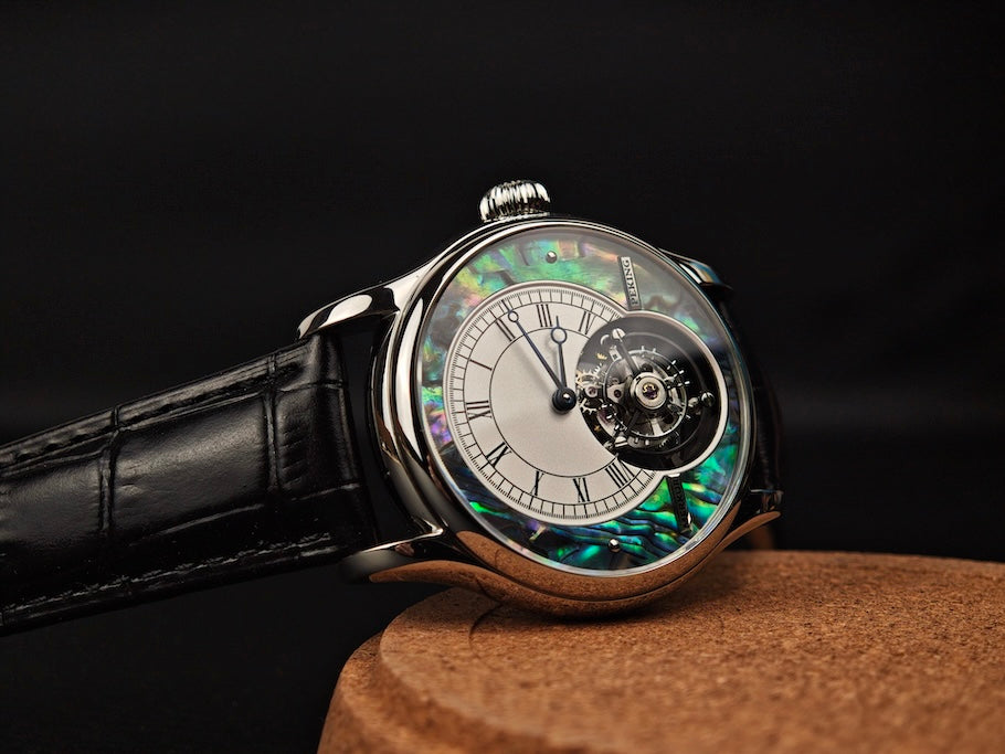 Merkur Tourbillon Pearl Dial