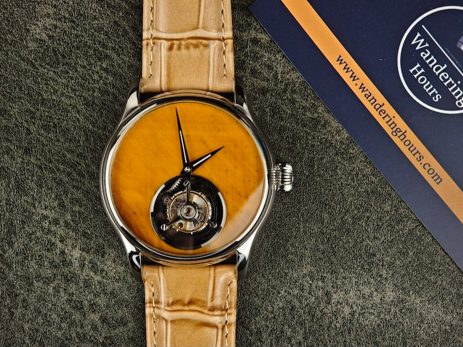 Merkur Tourbillon Natural Stone Dial