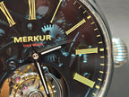 Merkur Tourbillon Glass Transparent Dial