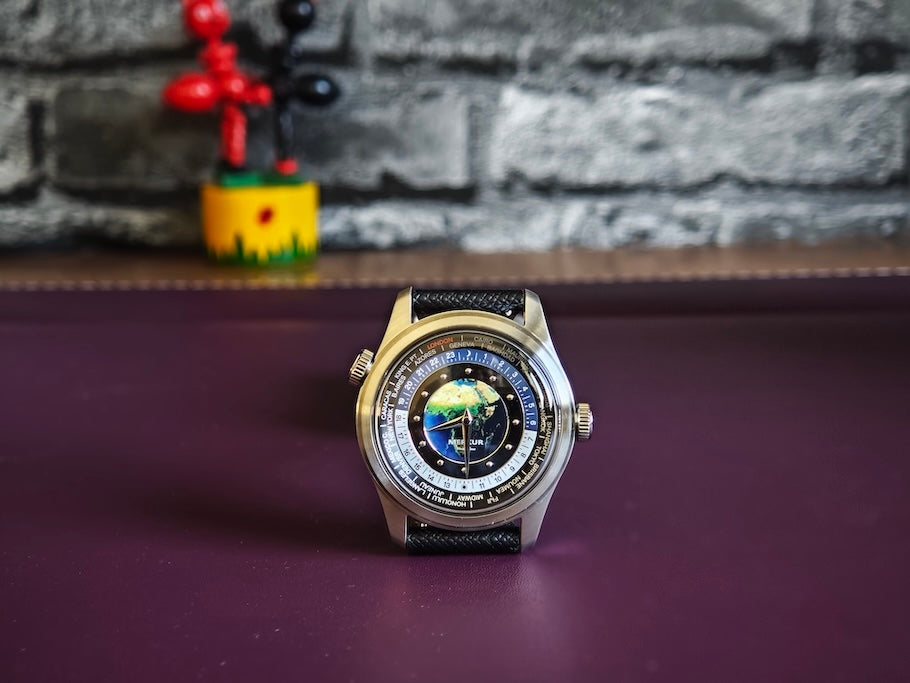 Merkur Universal Time Watch World Time complication